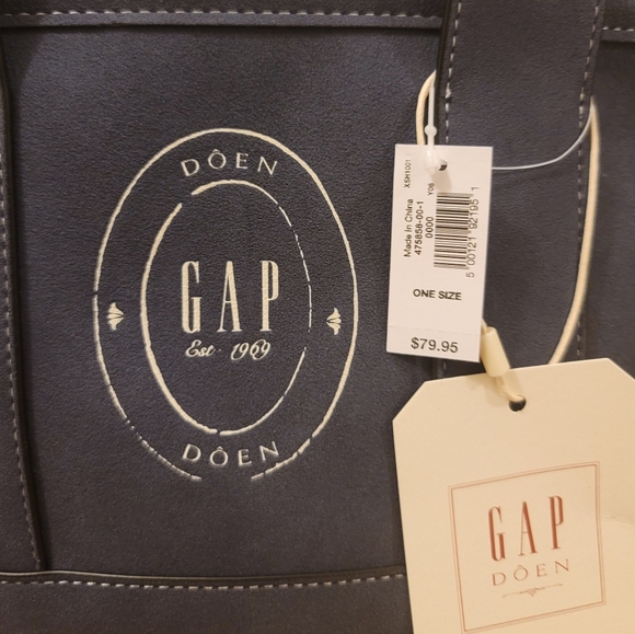 Gap × DÔEN Vegan Suede Tote Bag & Organic Cotton Baseball Hat - One Size - Picture 6 of 12